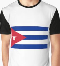 Cuban Flag Graphic T-Shirt