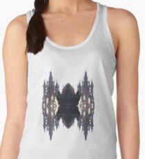Fantastic air castle with elements of steampunk subculture Women's Tank Top