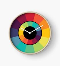 Complementary Colour Wheel Clock