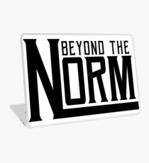 Beyond The Norm - Black Laptop Skin