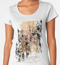 Fenrir: The Nordic Monster Wolf Women's Premium T-Shirt