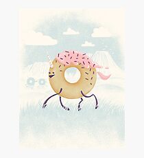 Mr. Sprinkles (Pink Frosting) Photographic Print