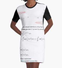 Mathematics Graphic T-Shirt Dress
