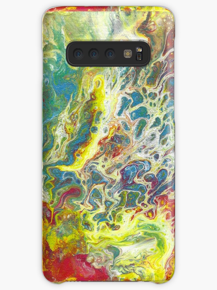 Glitterwolf Acrylic Painting Samsung S10 Case