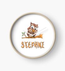 Stefani Owl Clock