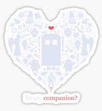 Be my companion? Sticker