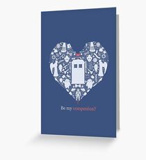 Be my companion? Greeting Card
