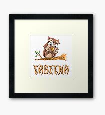 Tabitha Owl Framed Print