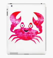 Cartoon Crab iPad Case/Skin