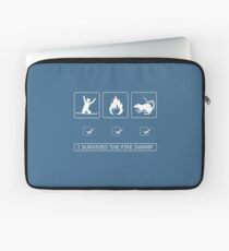 I survived the fire swamp Laptop Sleeve