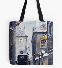 Prague Old Street 02 Tote Bag