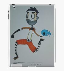 Ro flame fist iPad Case/Skin