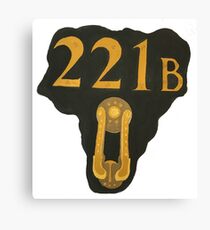 221B Baker Street Canvas Print