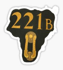221B Baker Street Sticker