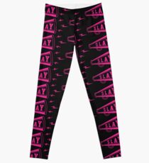 Slay Cheer Horn Cheerleading Design Leggings