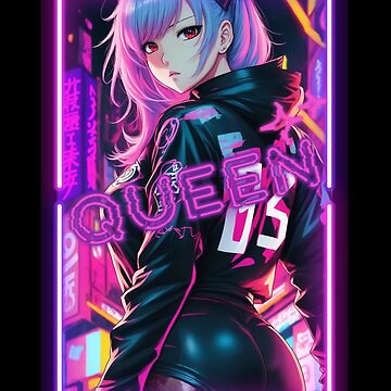 anime arth , anime , cyberpunk , anime girl , futurist Poster for Sale by  AnimeArth