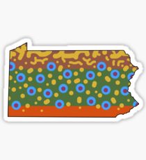 Pennsylvania Brook Trout Sticker
