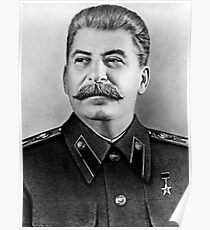 Stalin Fotoporträt Poster