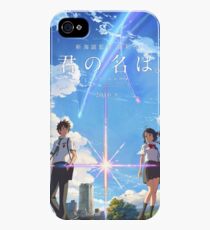 kimi no na wa // your name poster with text BEST RES iPhone 4s/4 Case