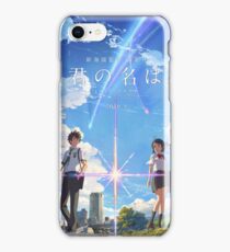 kimi no na wa // your name poster with text BEST RES iPhone 8 Case