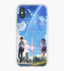 kimi no na wa // your name poster with text BEST RES iPhone Case