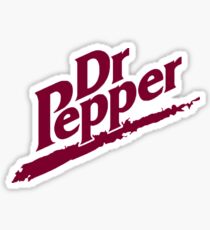 Dr Pepper 90s White Background Sticker