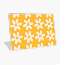 Two-Tone Daisy Pattern Laptop Skin
