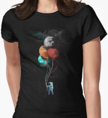The Spaceman's Trip Women's Fitted T-Shirt