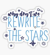 Rewrite the Stars-Greatest Showman Sticker