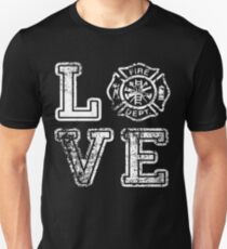 Firefigher Love Funny limited magazine tshirt Unisex T-Shirt