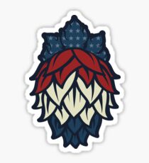 Patriotic Hops (Craft Beer Yo) Sticker