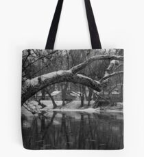 Snowy Sunday Tote Bag