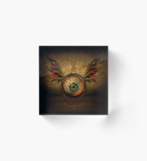 Keep Your Eye On The Time, Because It Has Its Eye On You Acrylic Block