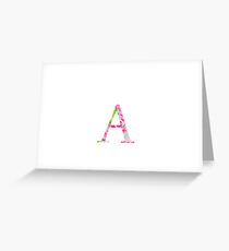 Alpha Greeting Card