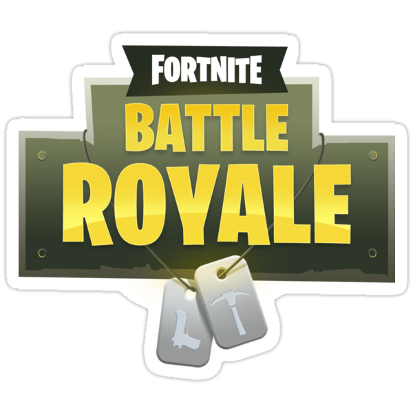 Pegatinas «Fortnite Battle Royal Logotipo» de Pairofdocx ... - 375 x 360 png 77kB