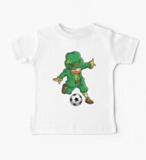 Leprechaun Soccer T Shirt St Patricks Day Sports Funny Gift Baby Tee