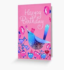 Celebration Bird Greeting Card