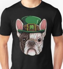 French Bulldog Leprechaun T Shirt St Patricks Day Dog Gifts Unisex T-Shirt
