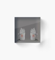 Tea for Two Acrylic Block