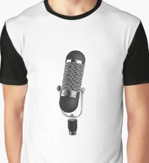 Microphone Singer Musician Graphic T-Shirt