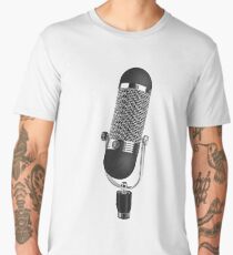 Microphone Singer Musician Men's Premium T-Shirt