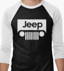 Jeep Funny Geek Nerd Men's Baseball ¾ T-Shirt