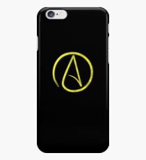 Atheism Sign Yellow iPhone 6s Case