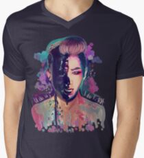 RM splat T-Shirt mit V-Ausschnitt