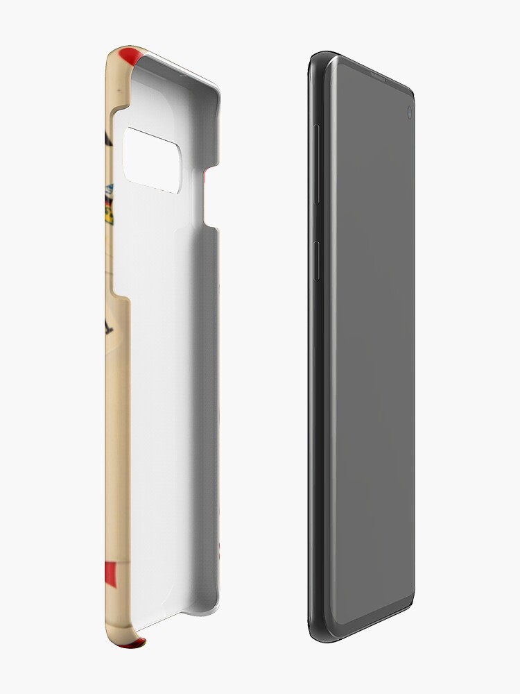 Alternate view of Scattered Pack of Playing Cards Hearts Clubs Diamonds Spades Pattern Case & Skin for Samsung Galaxy