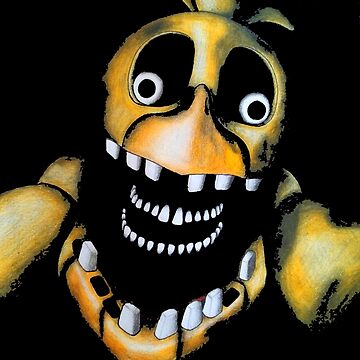 Five Nights At Freddy's Withered Chica Art Board Print for Sale by  HappyTreeX1