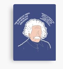 Einstein Canvas Print