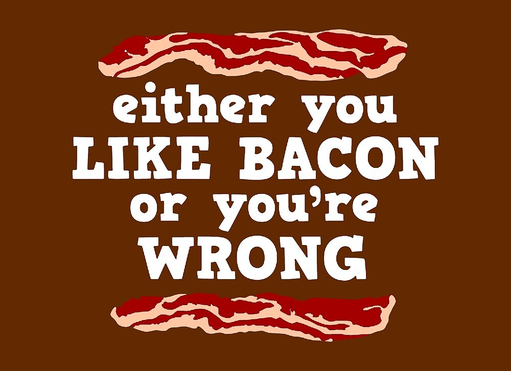 "LIKE BACON" by HAUNTERSDEPOT Redbubble