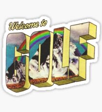 GOLF STORE OPENING DESIGN | Tyler The Creator Sticker