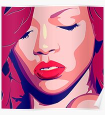 Rhianna - PopArt Poster